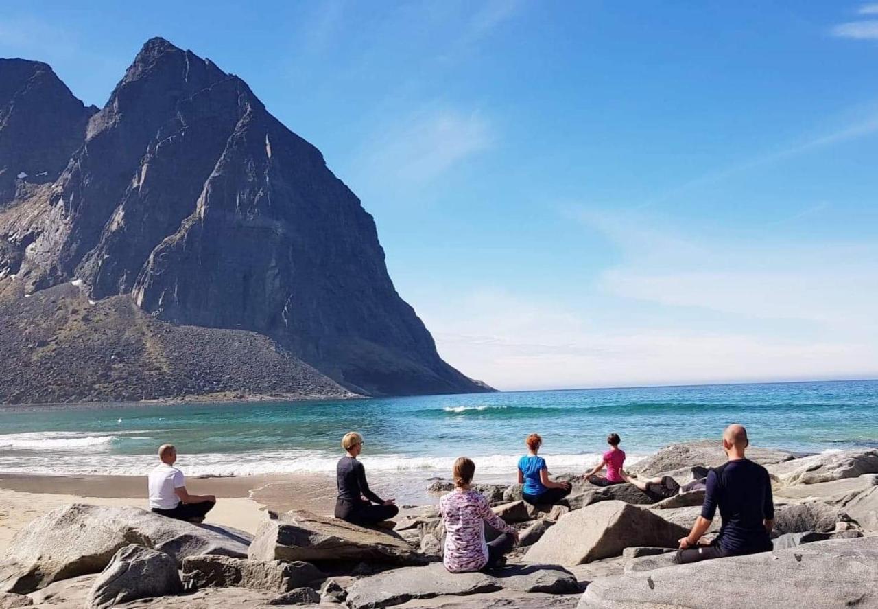 Sørvågen Lofoten Planet Basecamp 빌라 외부 사진